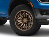 Black Rhino Raid Matte Bronze 6-Lug Wheel; 17x8.5; 0mm Offset (24-26 Ranger)