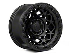 Fuel Wheels Unit Matte Black with Matte Black Ring 6-Lug Wheel; 17x9; -12mm Offset (16-22 Tacoma)