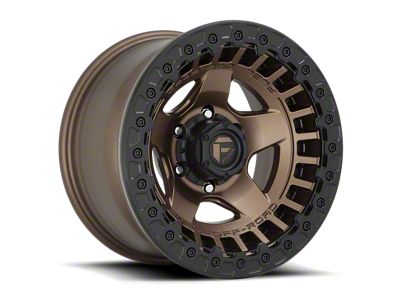 Fuel Wheels Warp Beadlock Matte Bronze 6-Lug Wheel; 17x9; -15mm Offset (22-24 Tundra)