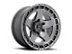 Fuel Wheels Warp Matte Gunmetal 6-Lug Wheel; 17x9; 1mm Offset (05-15 Tacoma)