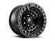Fuel Wheels Zephyr Beadlock Matte Black 6-Lug Wheel; 17x9; -15mm Offset (03-09 4Runner)