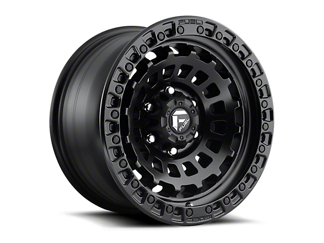 Fuel Wheels Zephyr Matte Black 6-Lug Wheel; 18x9; -12mm Offset (19-23 Silverado 1500)
