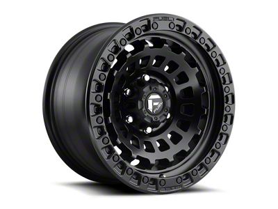 Fuel Wheels Zephyr Matte Black 6-Lug Wheel; 18x9; -12mm Offset (05-15 Tacoma)