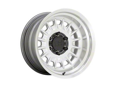 Black Rhino Aliso Gloss Silver 6-Lug Wheel; 17x8; 0mm Offset (16-23 Tacoma)