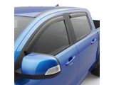 EGR In-Channel Window Visors; Front and Rear; Matte Black (19-23 Ranger SuperCrew)