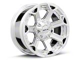 RTX Offroad Wheels Peak Chrome 6-Lug Wheel; 18x9; 0mm Offset (24-26 Ranger)