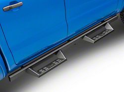 4-Inch Drop Sniper Running Boards; Textured Black (19-26 Ranger SuperCrew)