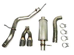 Roush Single Exhaust System with Polished Y-Pipe Tip; Side Exit (19-22 Ranger)