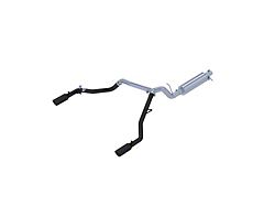 MBRP 3-Inch Black Series Dual Exhaust System; Rear Exit (19-22 Ranger)