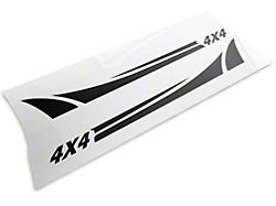 SEC10 Side Graphic; Matte Black (19-26 Ranger)