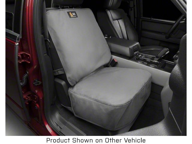 Weathertech Universal Front Bucket Seat Protector; Gray (07-24 Jeep Wrangler JK & JL)