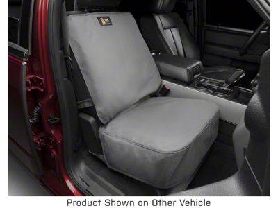 Weathertech Universal Front Bucket Seat Protector; Gray (20-24 Jeep Gladiator JT)
