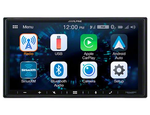 Alpine 7-Inch Shallow-Chassis Mech-Less Multimedia Receiver with PowerStack (Universal; Some Adaptation May Be Required)