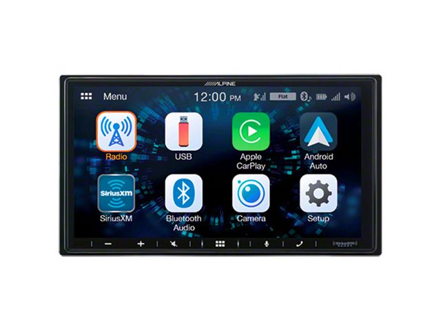 Alpine 7-Inch Shallow-Chassis Mech-Less Multimedia Receiver with PowerStack (Universal; Some Adaptation May Be Required)