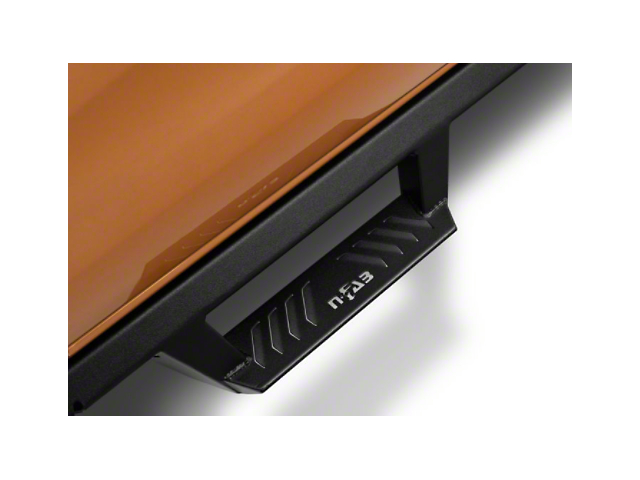 N-Fab EpYx Cab Length Nerf Side Step Bars; Textured Black (19-22 Ranger SuperCrew)