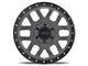Method Race Wheels MR309 Grid Titanium 6-Lug Wheel; 17x8.5; 0mm Offset (21-24 Bronco, Excluding Raptor)