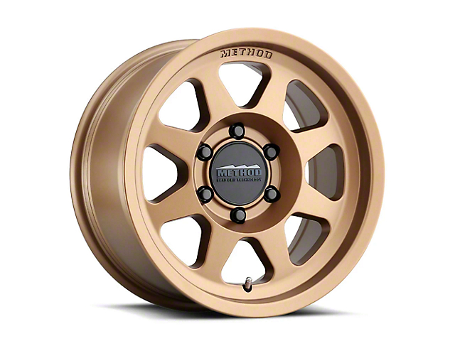 Method Race Wheels MR701 Bronze 6-Lug Wheel; 17x8.5; 0mm Offset (10-23 4Runner)