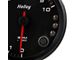 Holley 3-3/8-Inch 10K Tachometer with Shift Light; Black (Universal; Some Adaptation May Be Required)