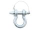 Smittybilt D-Ring Shackle; Quick Disconnect; .75-Inch; Zinc; 4.75-Ton Weight Rating