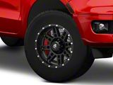 Mammoth Vader Beadlock Matte Black 6-Lug Wheel; 17x8.5; 0mm Offset (19-23 Ranger)