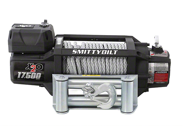 Smittybilt X2O Gen2 17,500 lb. Winch with Wireless Control (Universal; Some Adaptation May Be Required)