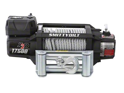 Smittybilt X2O Gen2 17,500 lb. Winch with Wireless Control (Universal; Some Adaptation May Be Required)