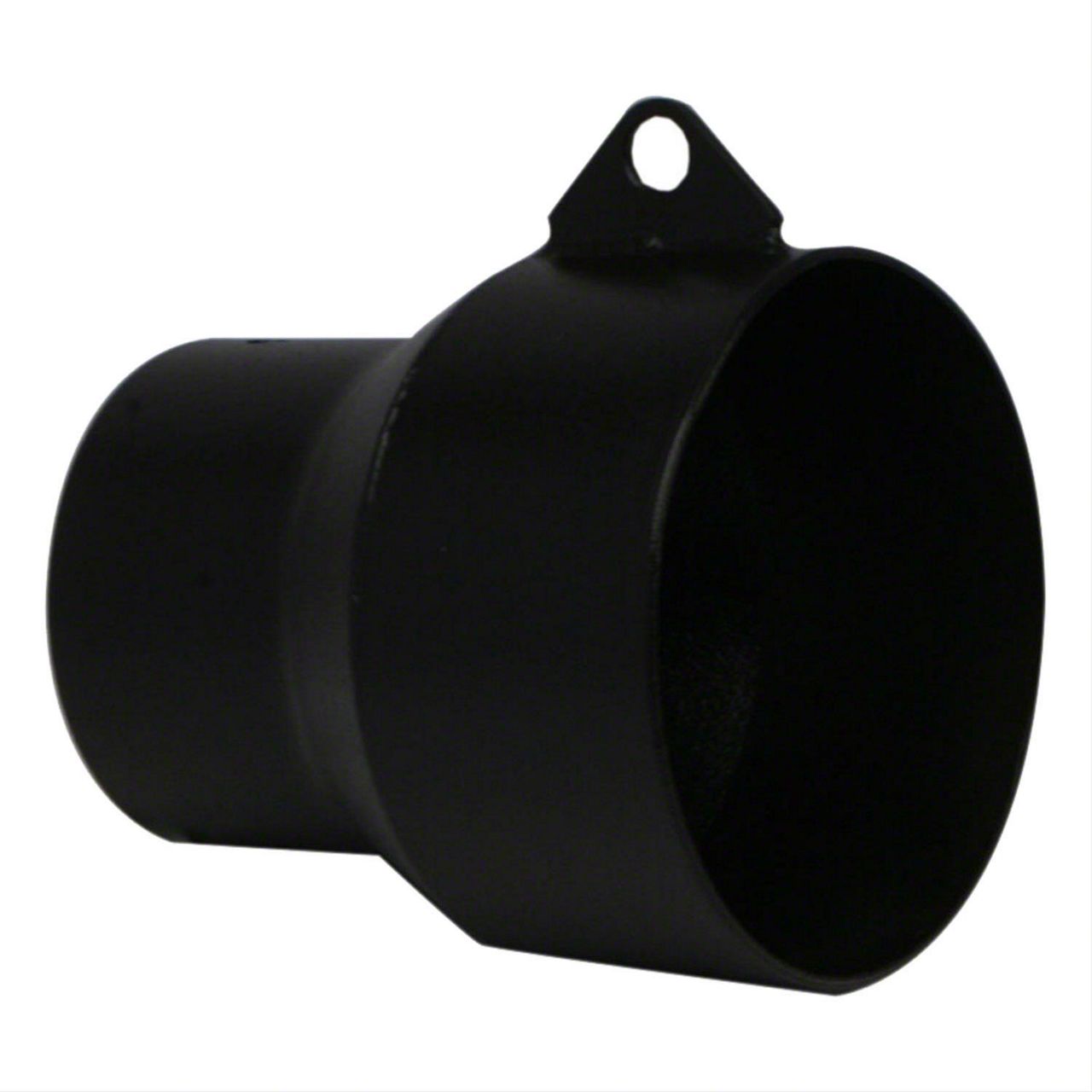 RBP Exhaust Tip Adapter; 4-Inch; High Heat Textured Black (Fits 3-Inch Tailpipe)