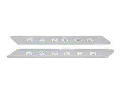 Putco Stainless Steel Door Sills with RANGER Etching (19-22 Ranger SuperCab)