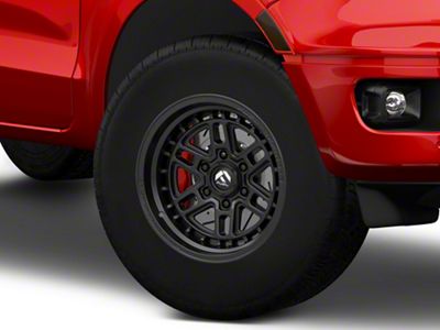 Fuel Wheels Nitro Matte Black 6-Lug Wheel; 17x9; -12mm Offset (16-23 Tacoma)