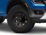 TYPE 171 Matte Black 6-Lug Wheel; 17x9; 0mm Offset (24-26 Ranger)