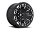 Fuel Wheels Vengeance Gloss Black Milled 6-Lug Wheel; 17x9; -12mm Offset (16-23 Tacoma)
