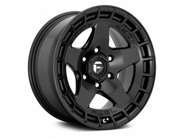 Fuel Wheels Warp Satin Black 6-Lug Wheel; 17x9; 1mm Offset (16-23 Tacoma)