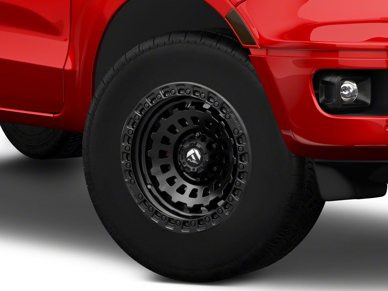 Fuel Wheels Zephyr Matte Black 6Lug Wheel; 17x9; 1mm Offset