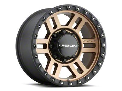 Vision Off-Road Manx 2 Bronze 6-Lug Wheel; 17x9; 12mm Offset (10-24 4Runner)