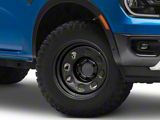 Soft 8 Gloss Black 6-Lug Wheel; 17x9; -12mm Offset (24-26 Ranger)