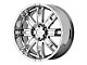 HELO HE835 Chrome 6-Lug Wheel; 20x9; 18mm Offset (03-09 4Runner)