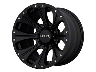 HELO HE901 Satin Black 6-Lug Wheel; 20x9; -12mm Offset (22-24 Tundra)