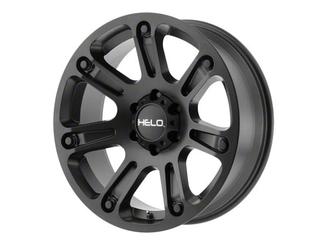 HELO HE904 Satin Black 6-Lug Wheel; 20x9; -12mm Offset (16-23 Tacoma)