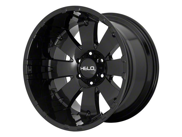 HELO HE917 Gloss Black 6-Lug Wheel; 20x9; 18mm Offset (21-24 Bronco, Excluding Raptor)