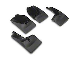 Weathertech No-Drill Mud Flaps; Front and Rear; Black (19-22 Ranger)
