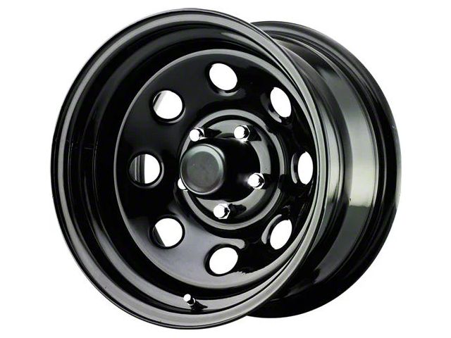 Pro Comp Wheels 97 Series Rock Crawler Flat Black 6-Lug Wheel; 17x9; -19mm Offset (16-23 Tacoma)