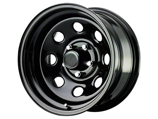 Pro Comp Wheels 97 Series Rock Crawler Gloss Black 6-Lug Wheel; 17x9; -19mm Offset (03-09 4Runner)