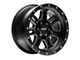 Pro Comp Wheels 62 Series Apex Satin Black Milled 6-Lug Wheel; 17x9; -6mm Offset (16-23 Tacoma)