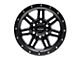 Pro Comp Wheels 62 Series Apex Satin Black Milled 6-Lug Wheel; 17x9; -6mm Offset (10-24 4Runner)