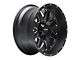 Pro Comp Wheels 63 Series Recon Satin Black Milled 6-Lug Wheel; 17x9; -6mm Offset (05-15 Tacoma)