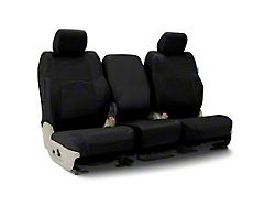 Coverking Cordura Ballistic Custom-Fit Front Seat Cover; Black (19-22 Ranger w/ Manual Seats)