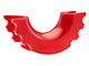 Supreme Suspensions 3/4-Inch D-Ring Shackle Isolators; Red