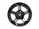 4Play 4P50 Brushed Black 6-Lug Wheel; 20x10; -18mm Offset (16-23 Tacoma)