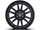 4Play 4PS12 Satin Black 6-Lug Wheel; 22x9; 0mm Offset (05-15 Tacoma)