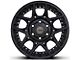 4Play 4PS50 Satin Black 6-Lug Wheel; 17x9; 0mm Offset (16-23 Tacoma)
